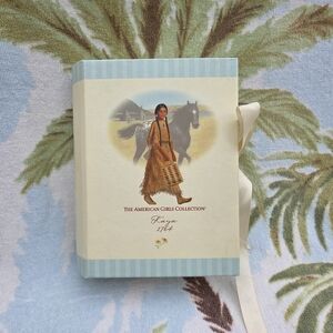 Hallmark American Girl Doll KAYA'S MINI WORLD Paper Doll Play Set Book Shape Box